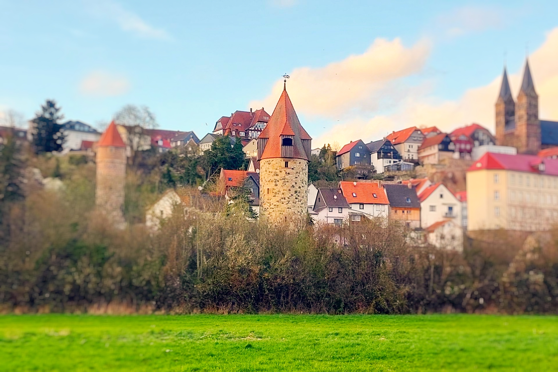 Foto: Wehrturm Kanzel in Fritzlar