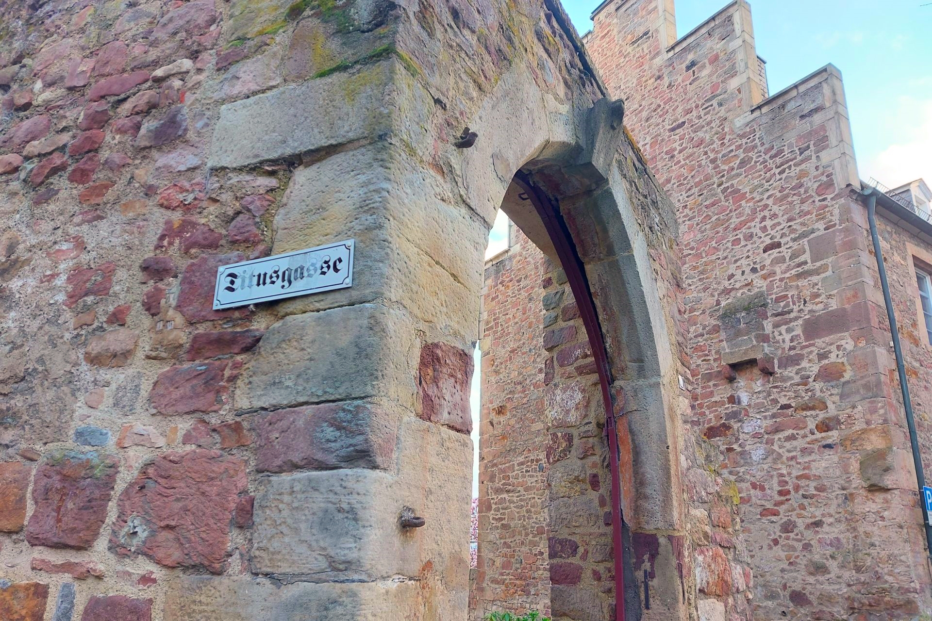 Foto: Titusgasse in Fritzlar