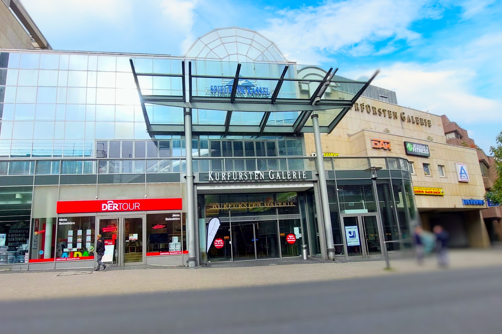 Foto: Kurfürsten Galerie in Kassel-Mitte