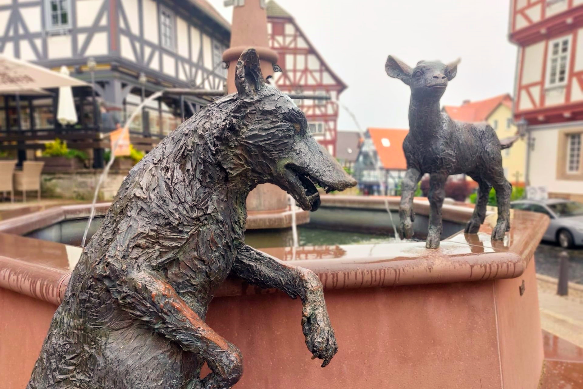 Foto: Märchenbrunnen in Wolfhagen