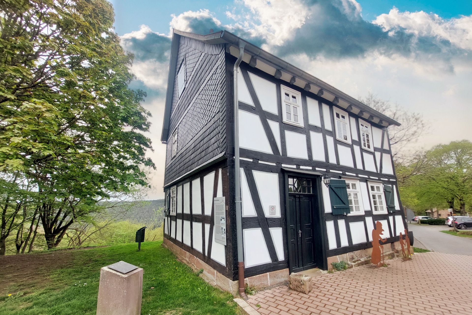 Foto: Christenberg - Küsterhaus in Münchhausen