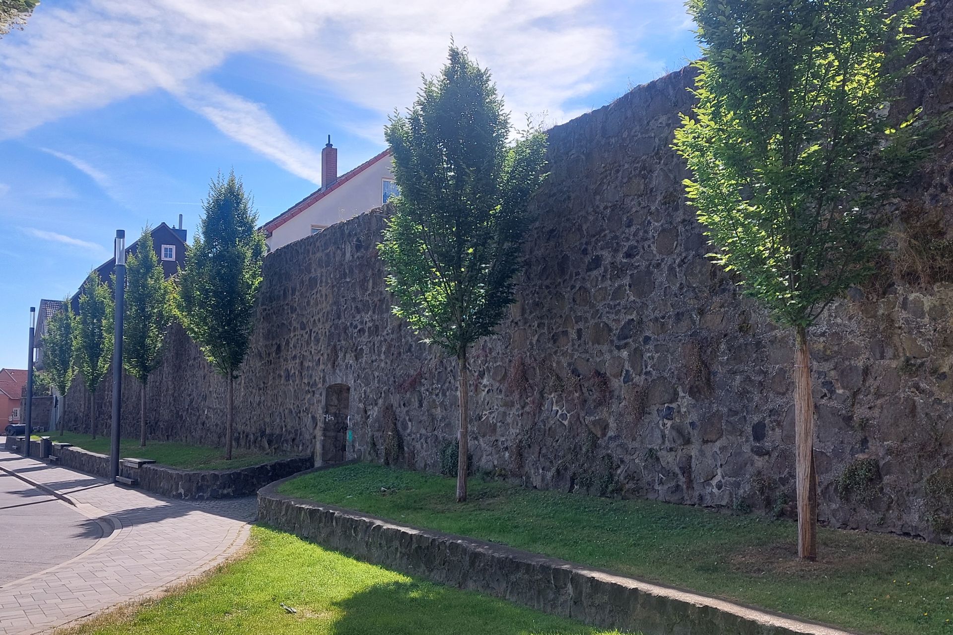 Foto: Stadtmauer in Fritzlar