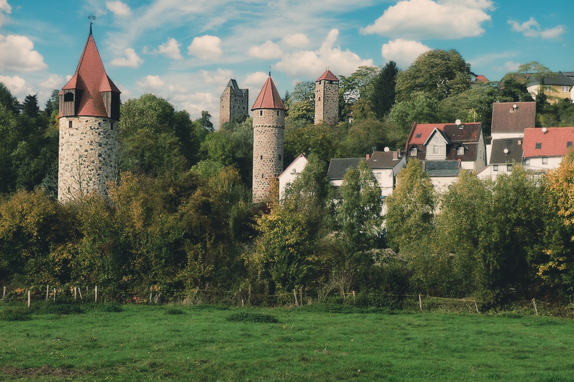 Foto: Vier-Türme-Blick in Fritzlar