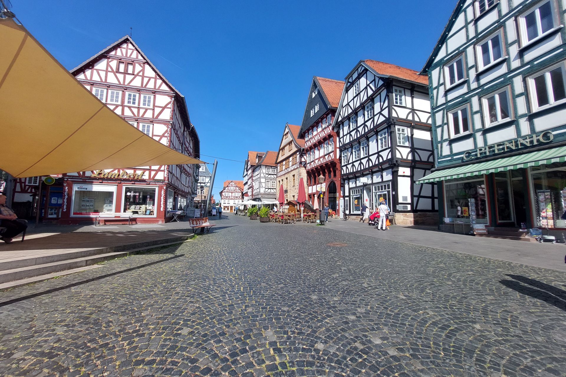 Foto: Historische Altstadt in Fritzlar
