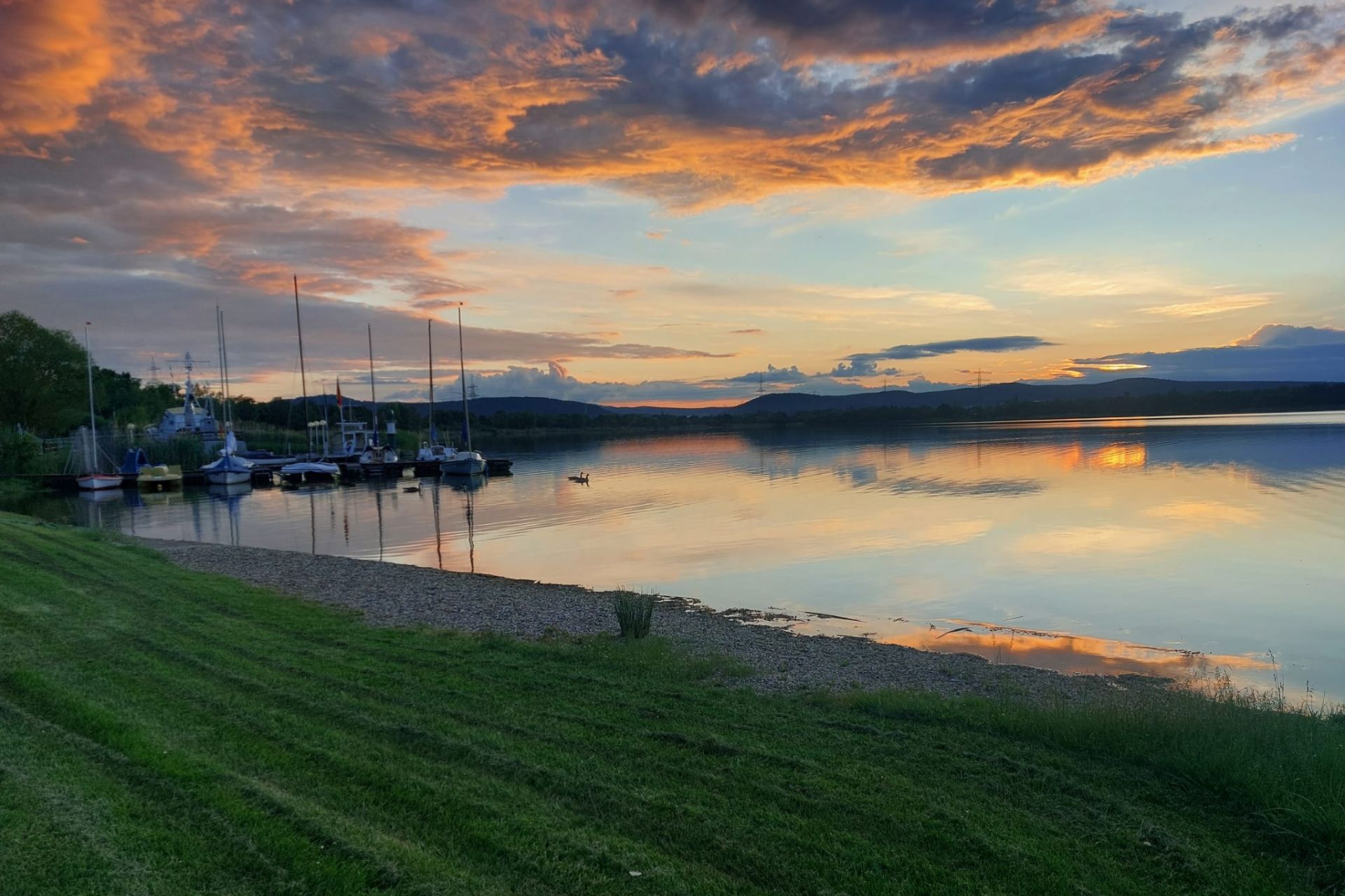 Foto: Singliser See in Borken-Singlis