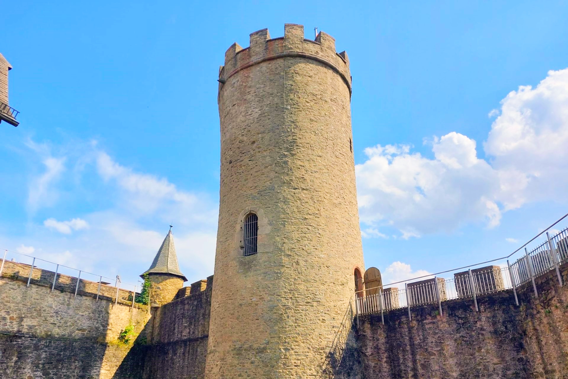 Foto: Zwinger des Landgrafenschlosses in Biedenkopf