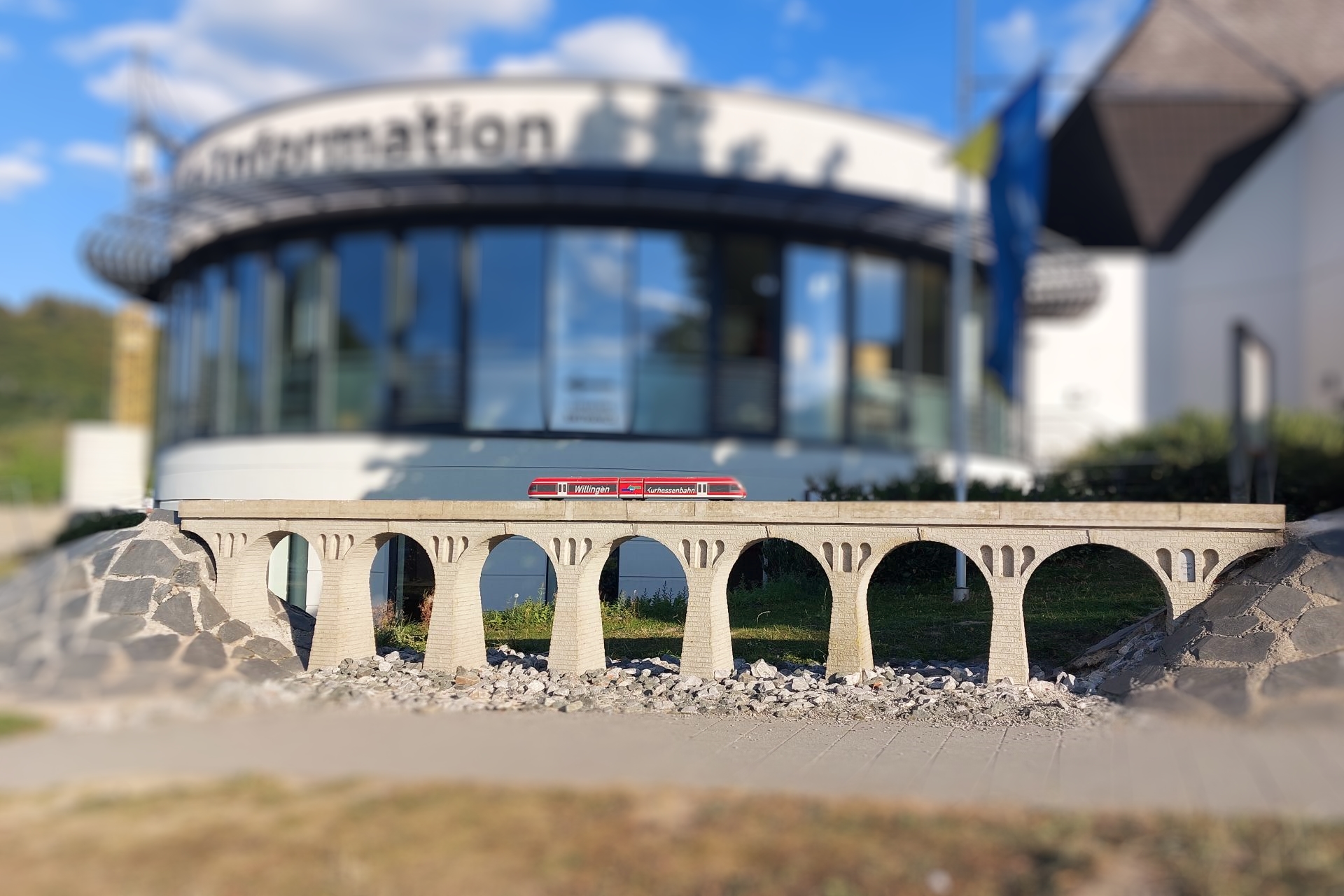 Foto: Viaduktmodell in Willingen