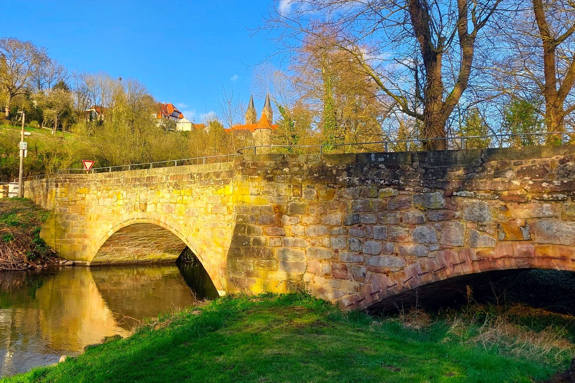 Foto: Hospitalbrücke in Fritzlar