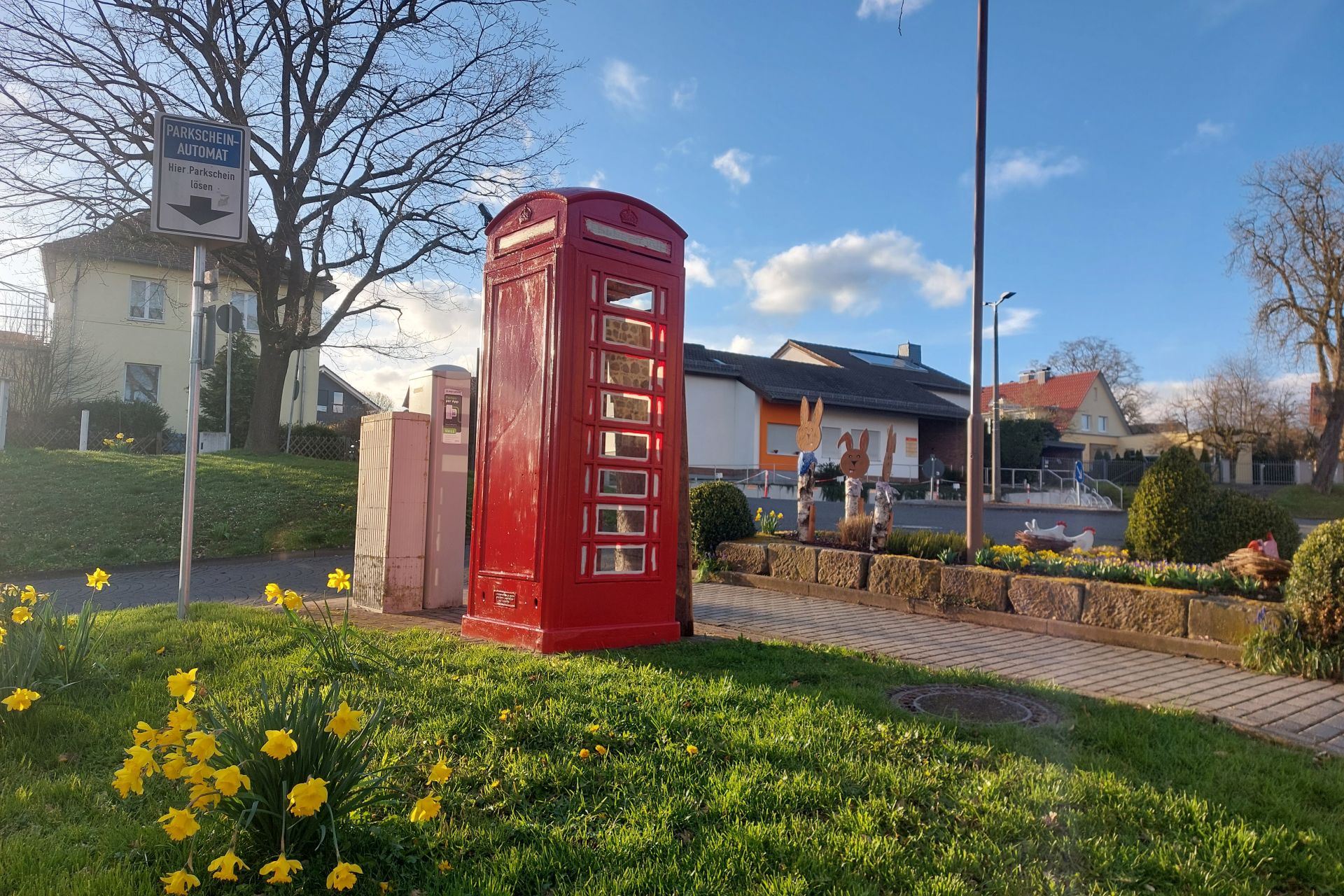 Foto: Englische Telefonzelle in Fritzlar